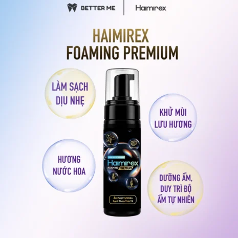 Dung dịch vệ sinh nam giới Haimirex Foaming Premium 100ml