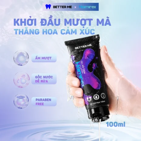 Combo 2 Gel Bôi Trơn Haimirex Gốc Nước 100ml - Cấp Ẩm, Tăng Độ Trơn Mượt