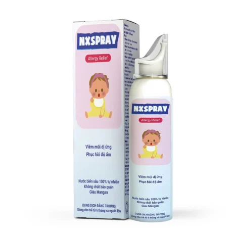 Dung dịch vệ sinh mũi NX Spray - Allergy Relief 100ml