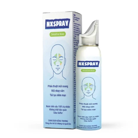 Dung dịch vệ sinh mũi NX Spray - Sensitive Nose 100ml