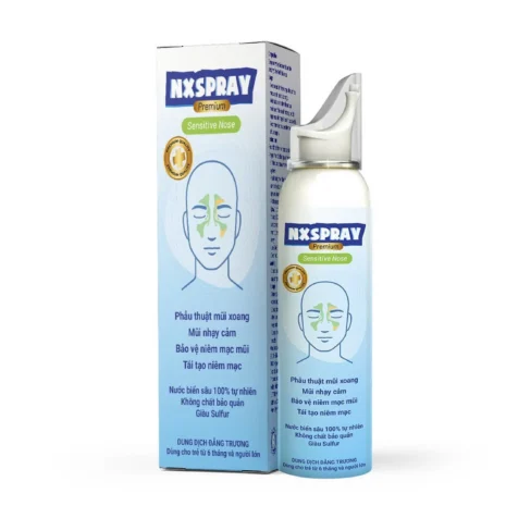 Dung dịch vệ sinh mũi NX Spray Premium - Sensitive Nose 100ml