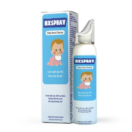 Dung dịch vệ sinh mũi NX Spray - Baby Nose Cleanse 100ml